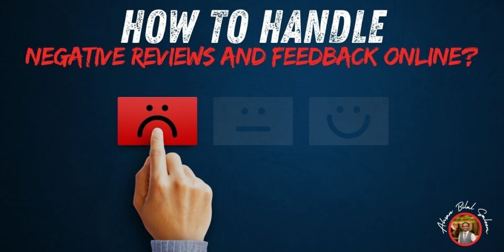 Negative Reviews And Feedback Online